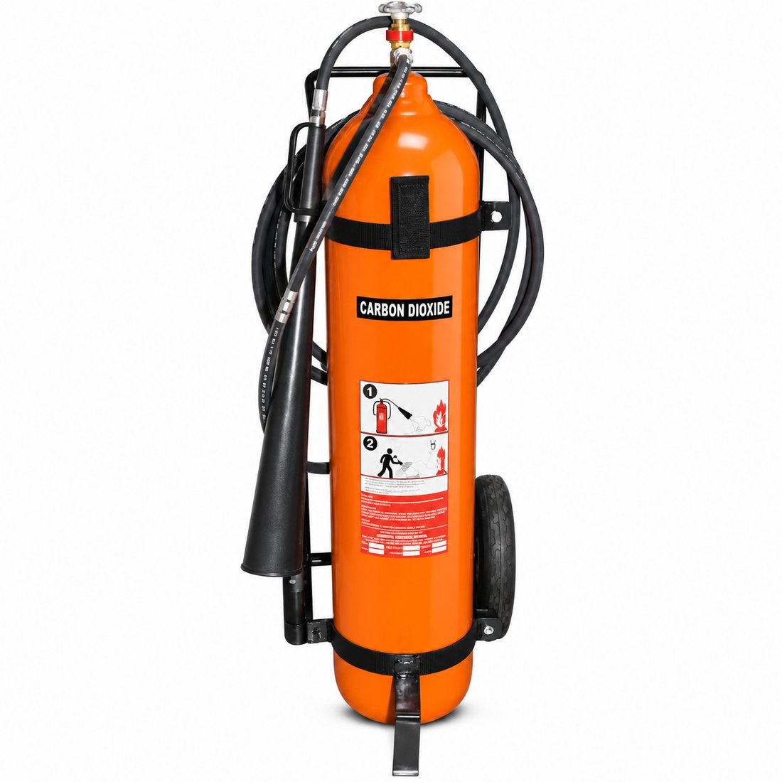 22.5 Kg Trolley Mounted CO2 Fire Extinguisher