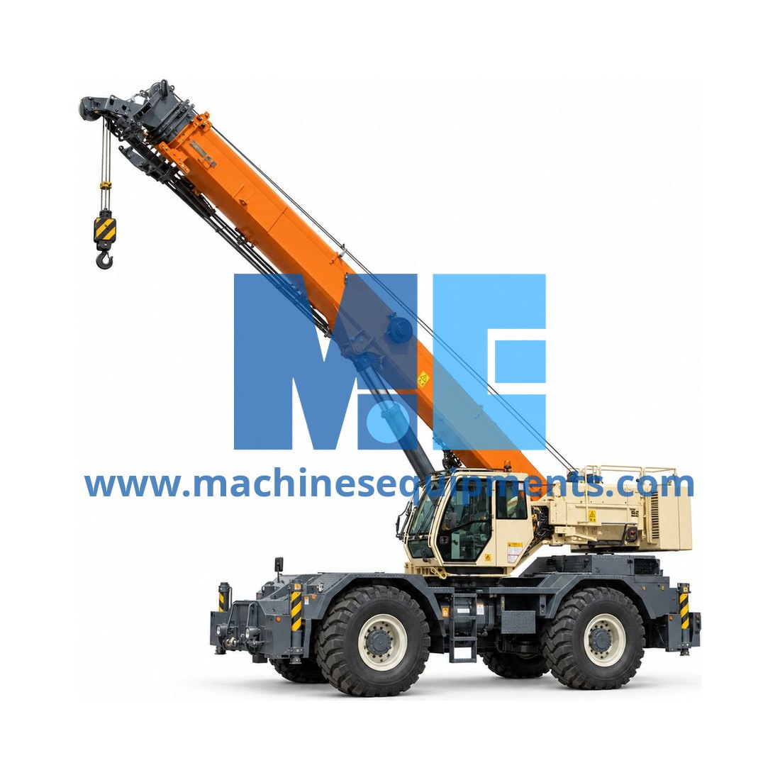 Construction 25 Ton Mobile Cranes — Construction Machinery