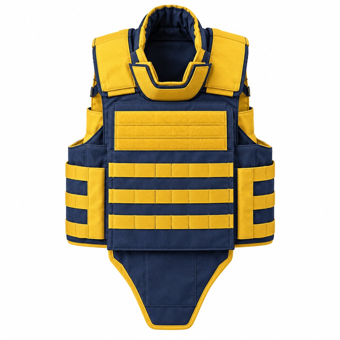 Army 600D Polyester Tactical Bulletproof Vest 2 - Side Plates Vest Design