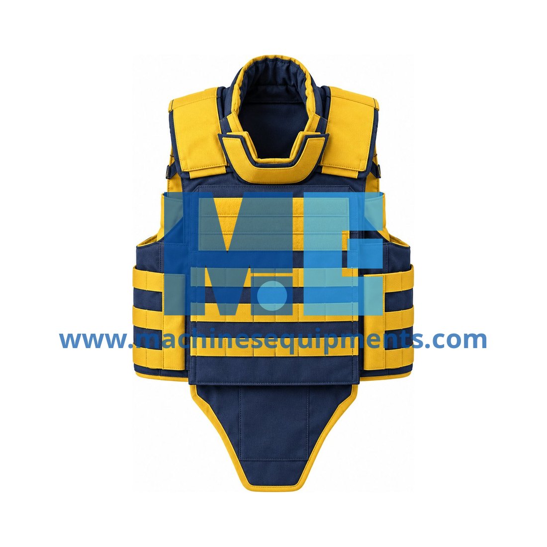 Army 600D Polyester Tactical Bulletproof Vest 2 - Side Plates Vest Design — Army Equipment