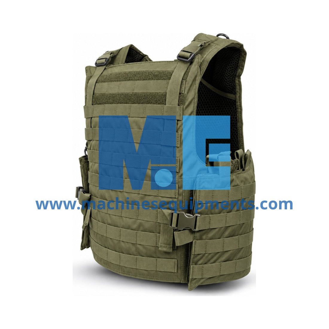 Army 6.5kg Side Opening Military Grade Bulletproof Vest With Foam Padded Shoulder Straps — Army Equipment