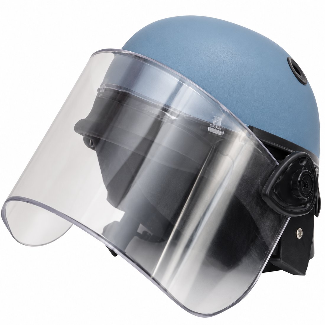 Army Black Abs Helmet with Visor