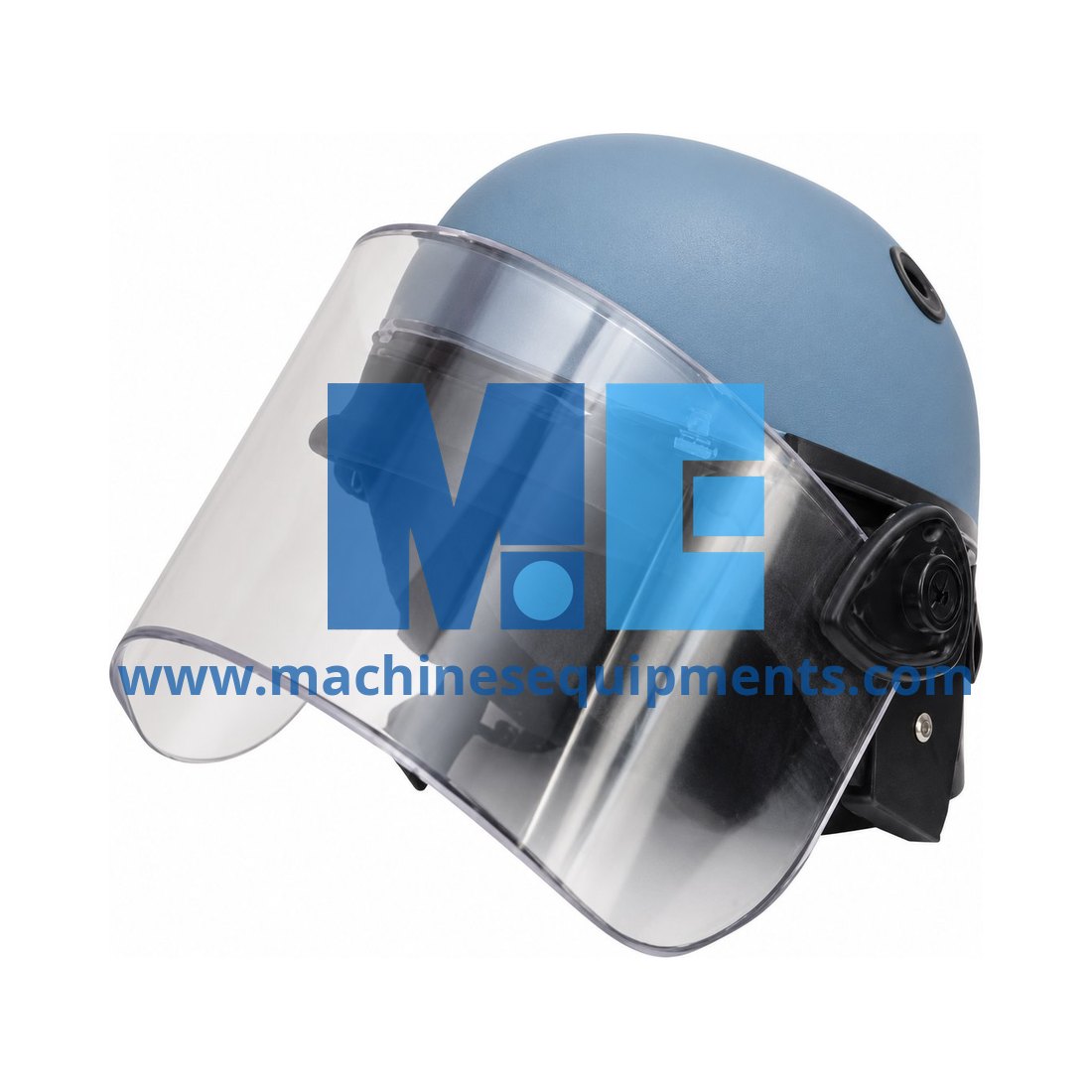 Army Black Abs Helmet with Visor — Army Equipment