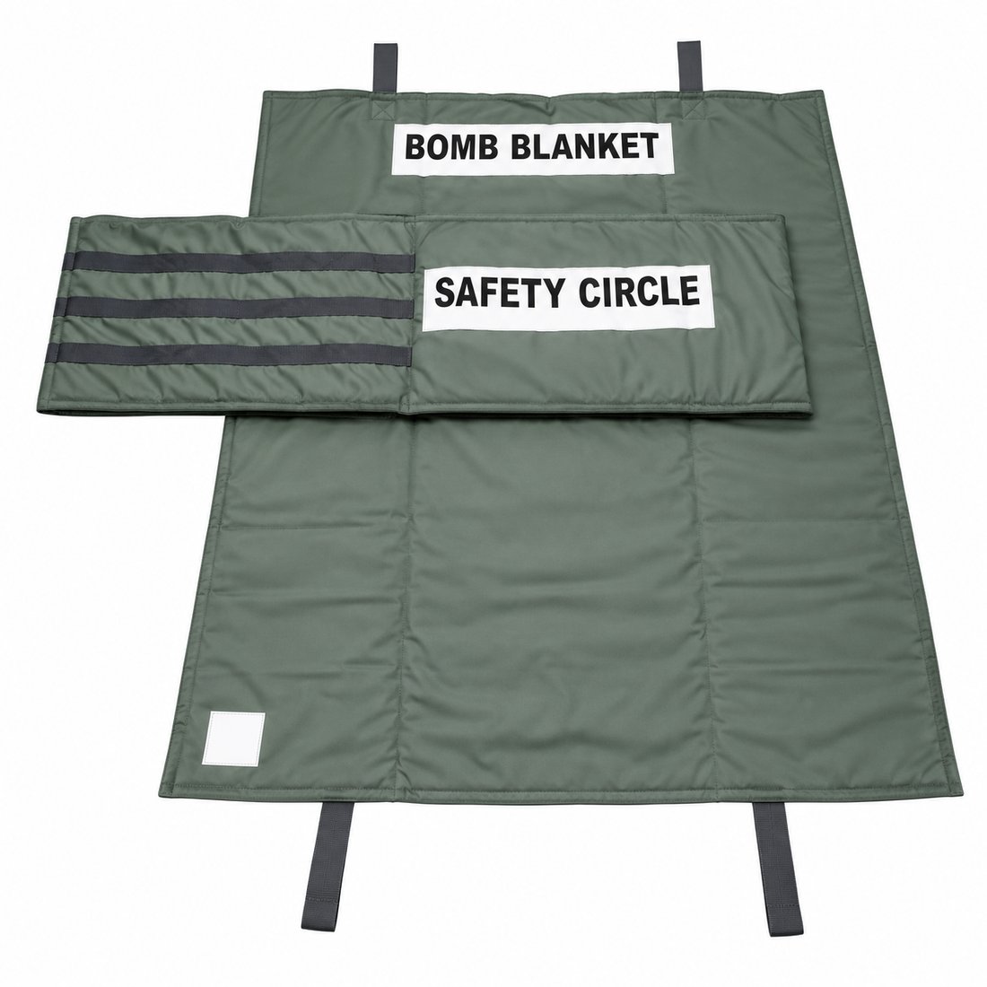 Army Bomb Suppression Blanket and Safety Circle