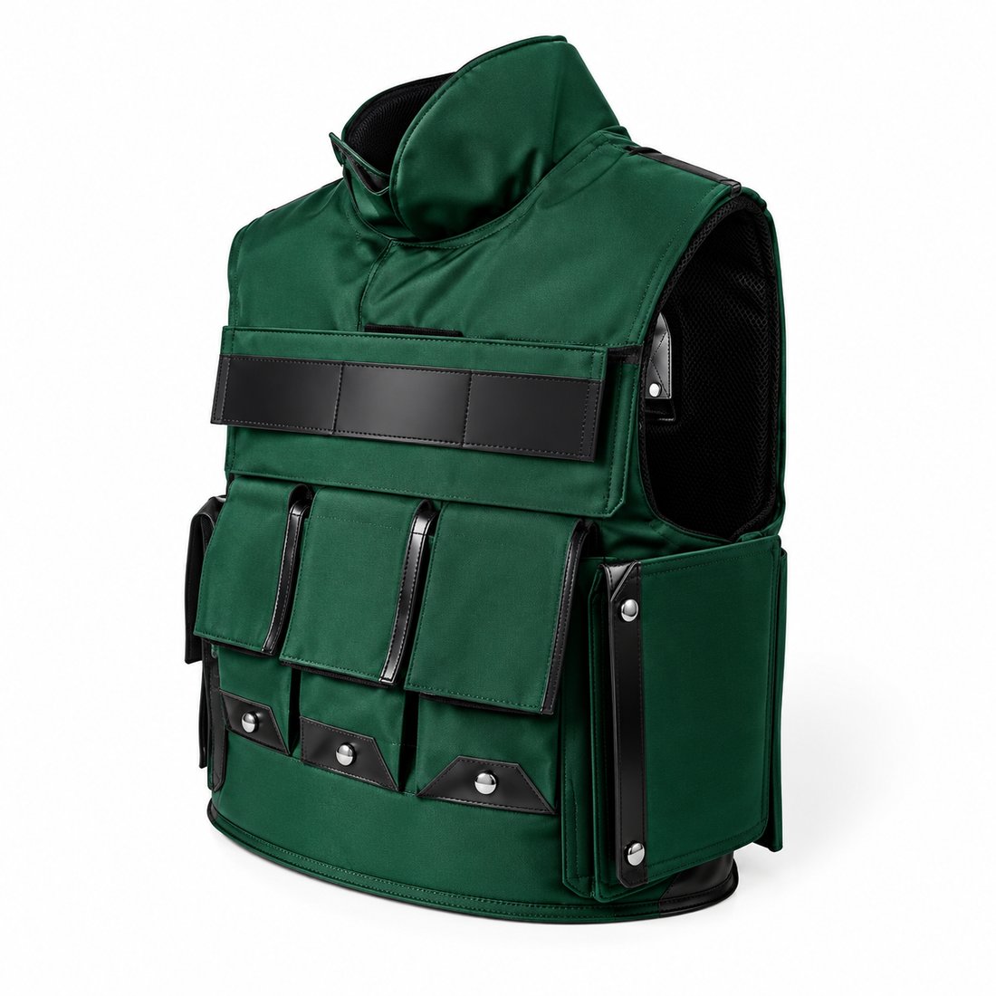 Army Police Body Armor Tactical Bulletproof Vest Stand Collar Style Ballistic Protection