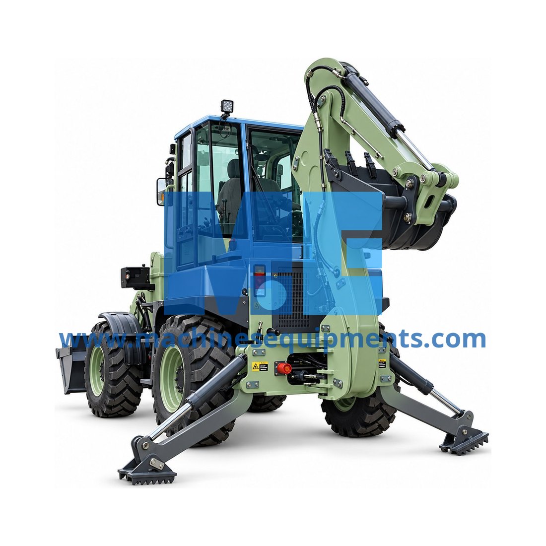 Construction Articulated Backhoe Loaders — Construction Machinery
