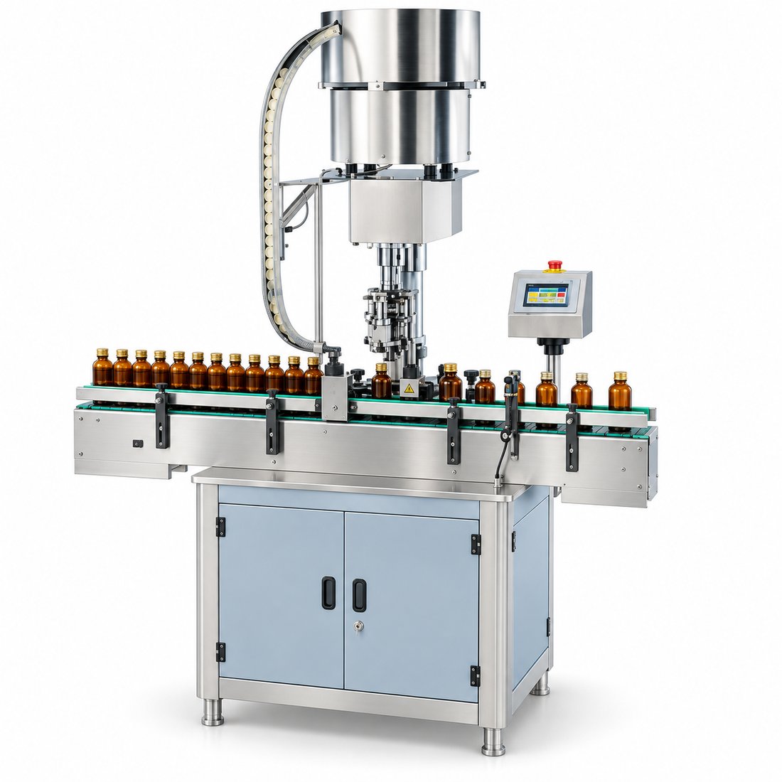 Food Automatic Bottle Capping Machines