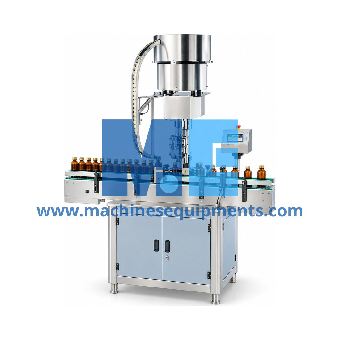 Food Automatic Bottle Capping Machines — Food Processing Machines