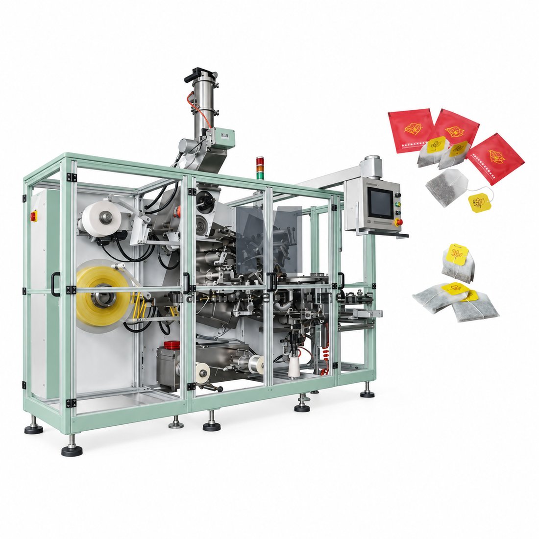 Automatic Double Chamber Tea Bag Packing Machine