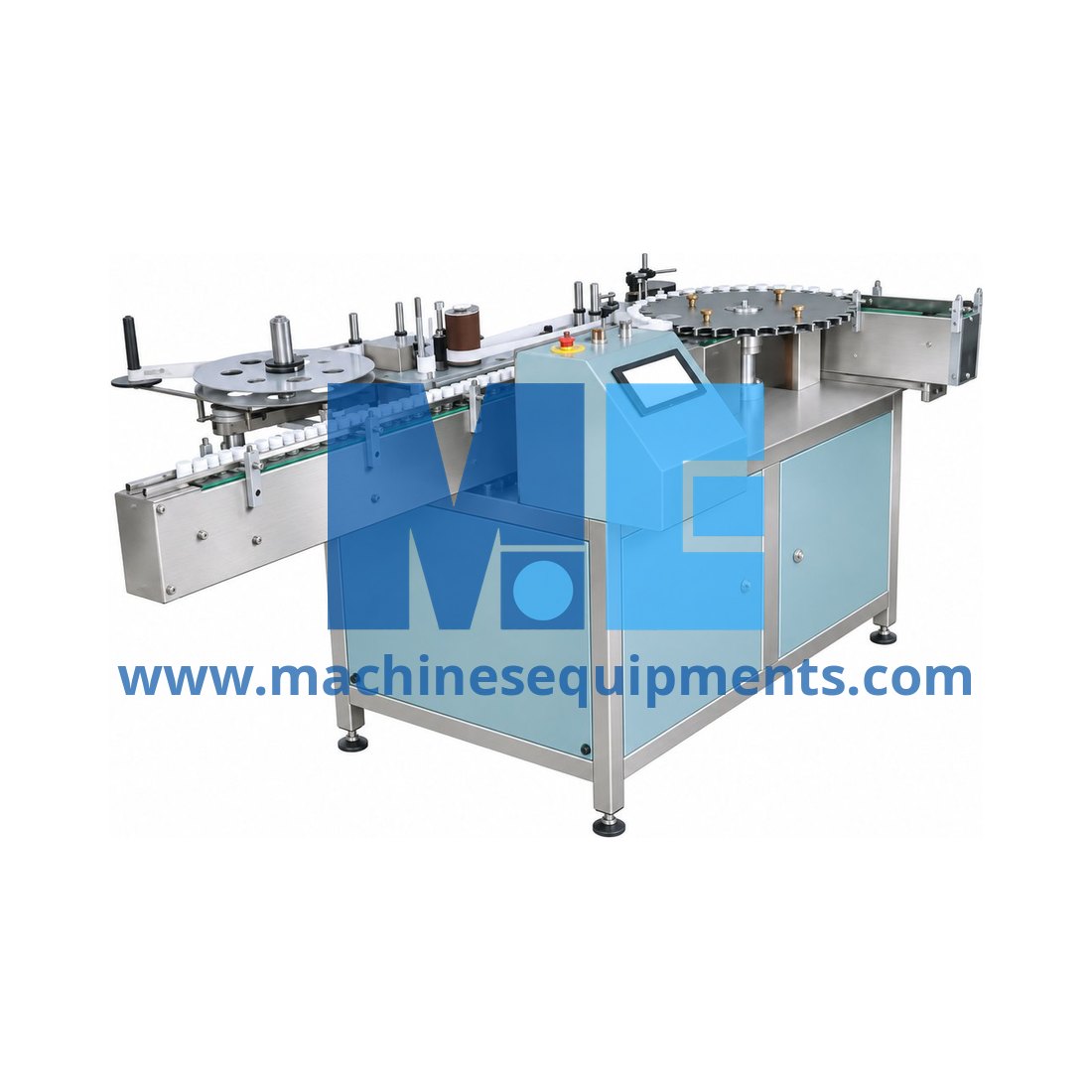 Automatic Vial Sticker Labeling Machine — Food Processing Machines