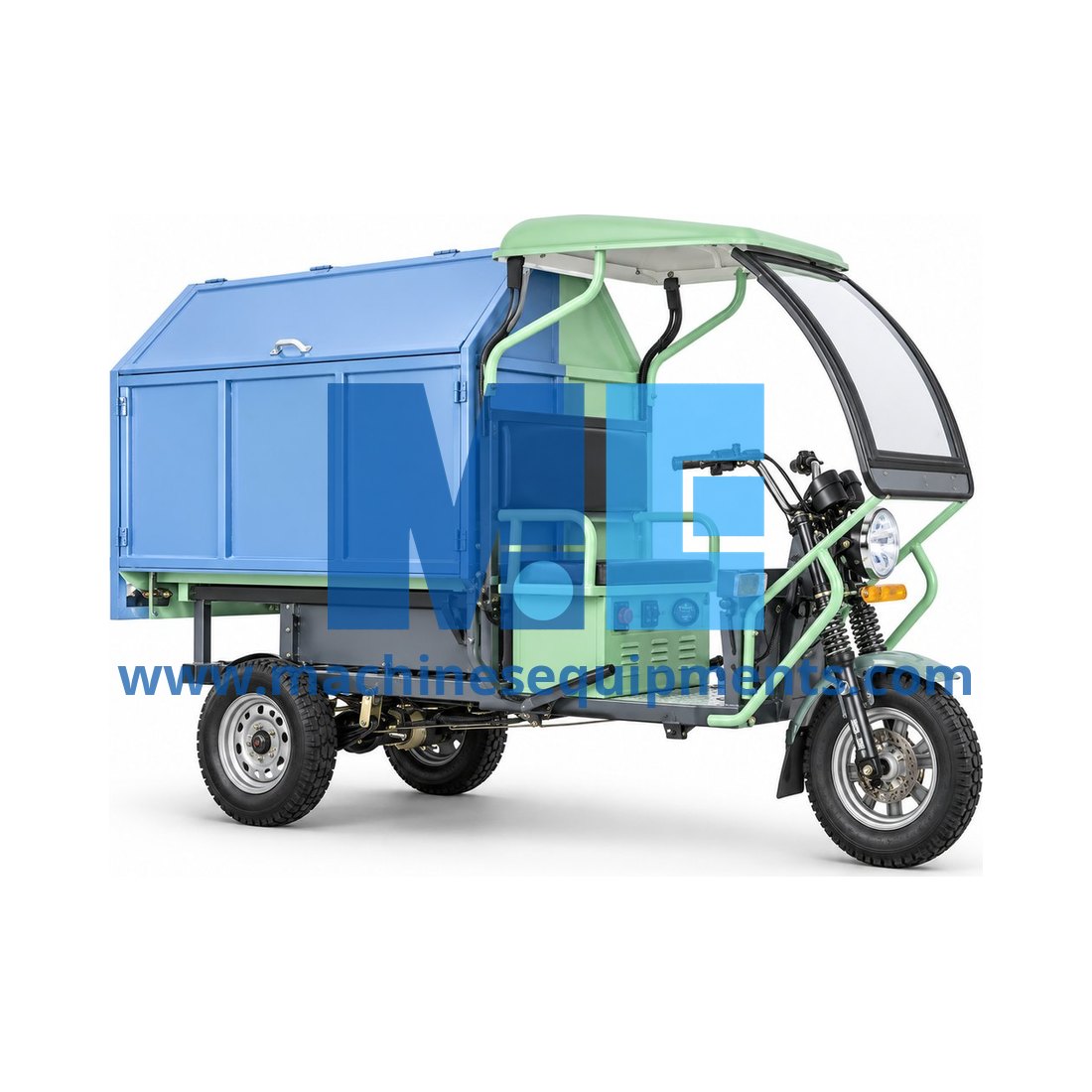 Battery Garbage Loader — Electric Three-Wheelers