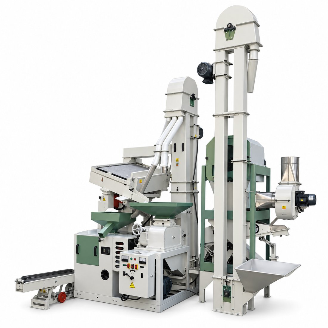 Complete Set Combine Rice Mill