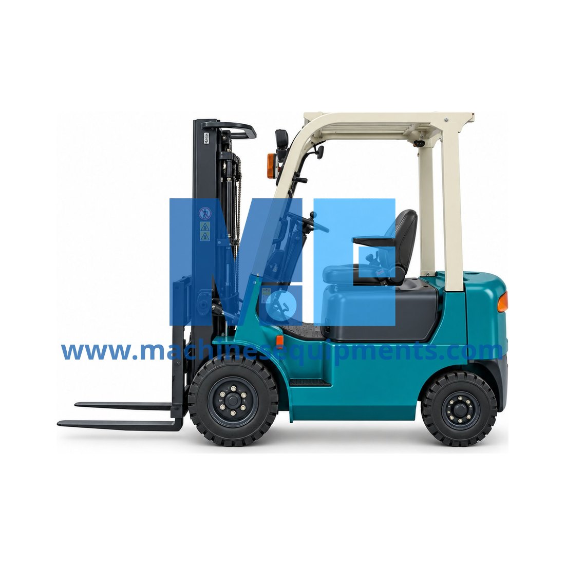 Construction 1 Ton Diesel Forklift Truck — Construction Machinery