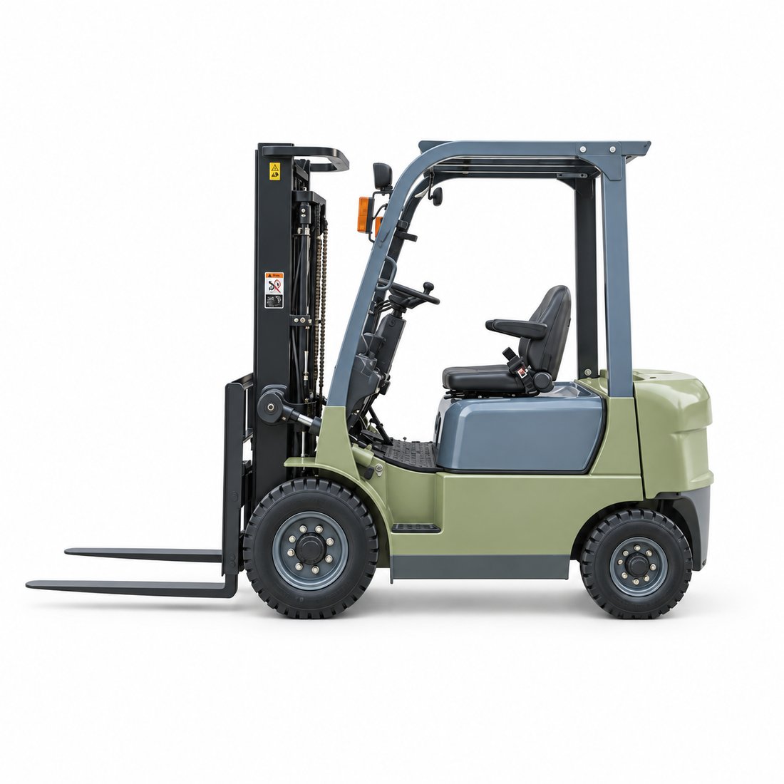 Construction 1 Ton Gasoline Forklift Truck