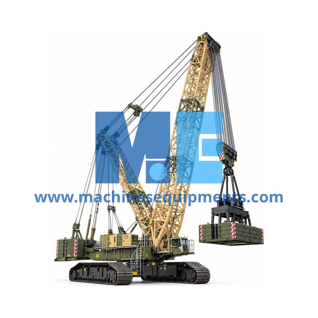 Construction 1250 Ton Crawler Crane — Construction Machinery