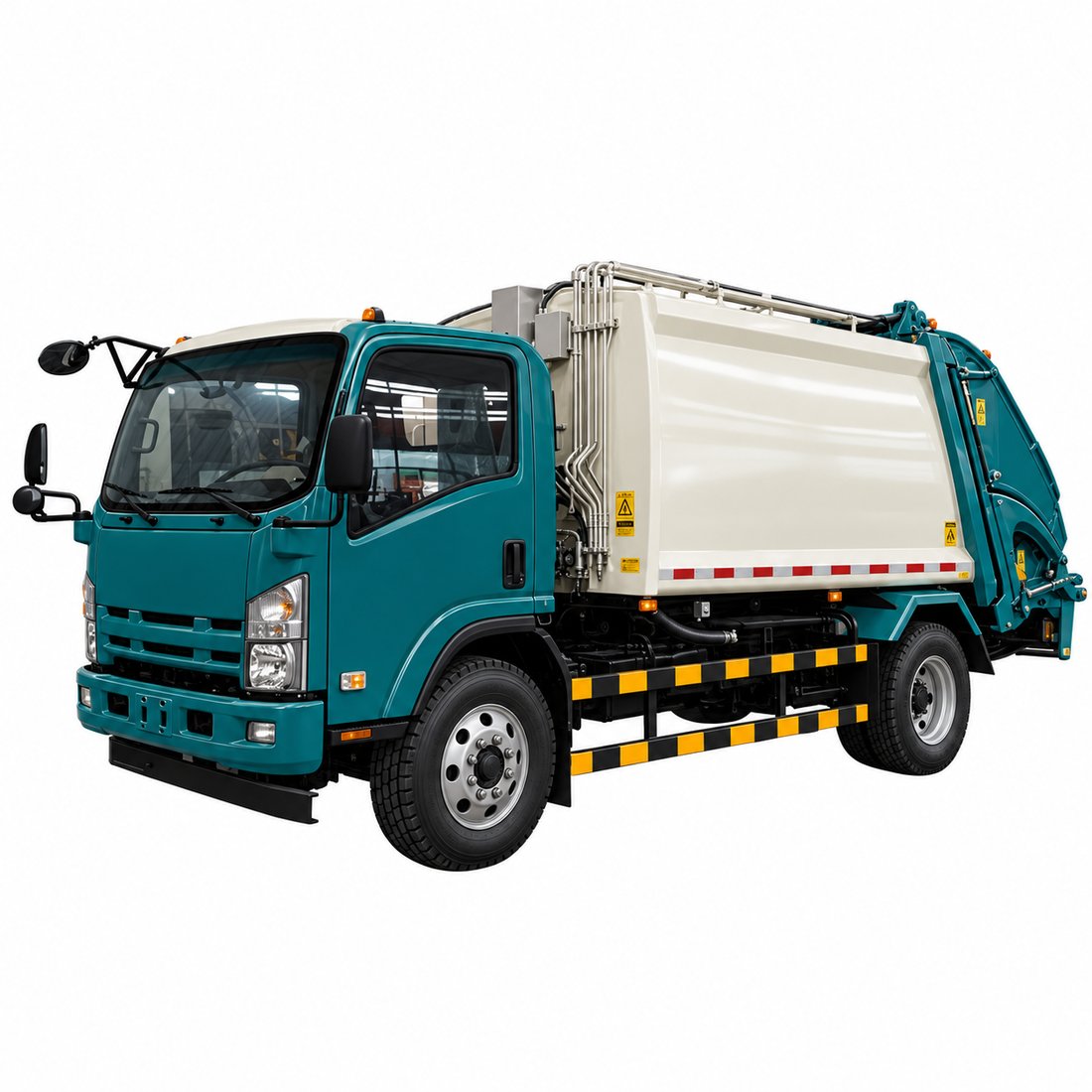 Construction 12m3 Garbage Compactor Trucks