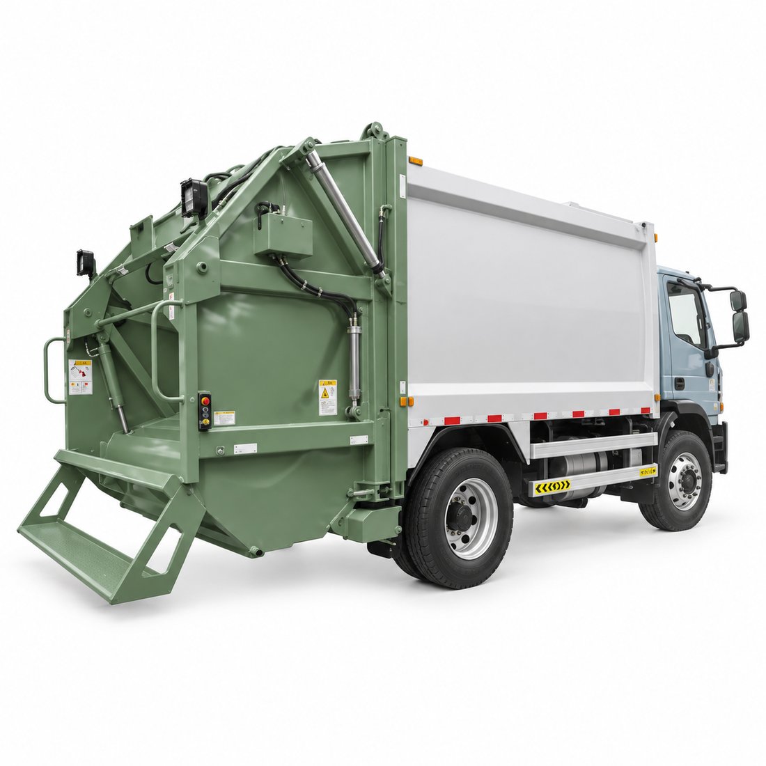 Construction 13m3 Garbage Compactor Trucks