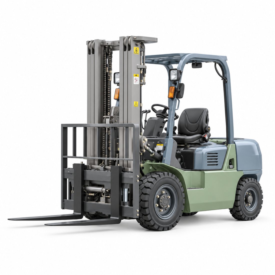 Construction 1.5 Ton Gasoline Forklift Truck