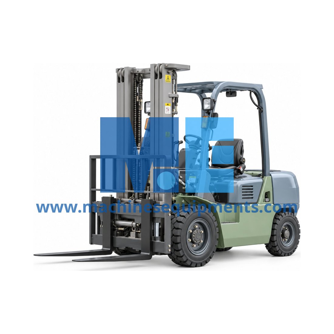 Construction 1.5 Ton Gasoline Forklift Truck — Construction Machinery