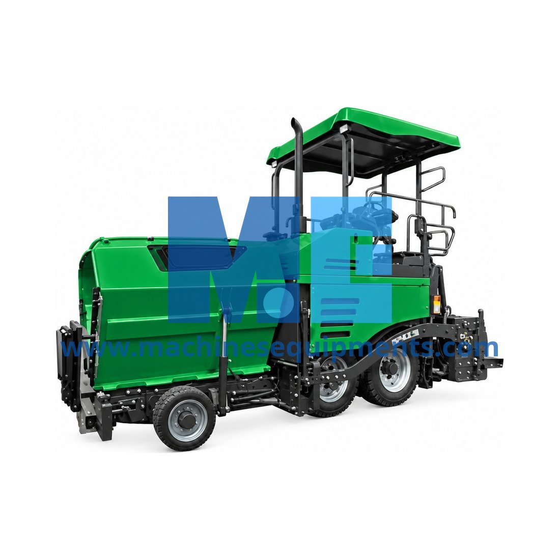 Construction 1.8-4.5m Paving Width Hydraulic Driven Wheeled Asphalt Paver — Construction Machinery