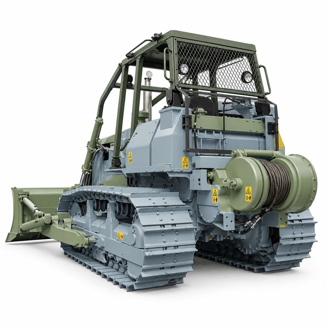Construction 180HP Mechanical Driven Crawler Forestry Bulldozer