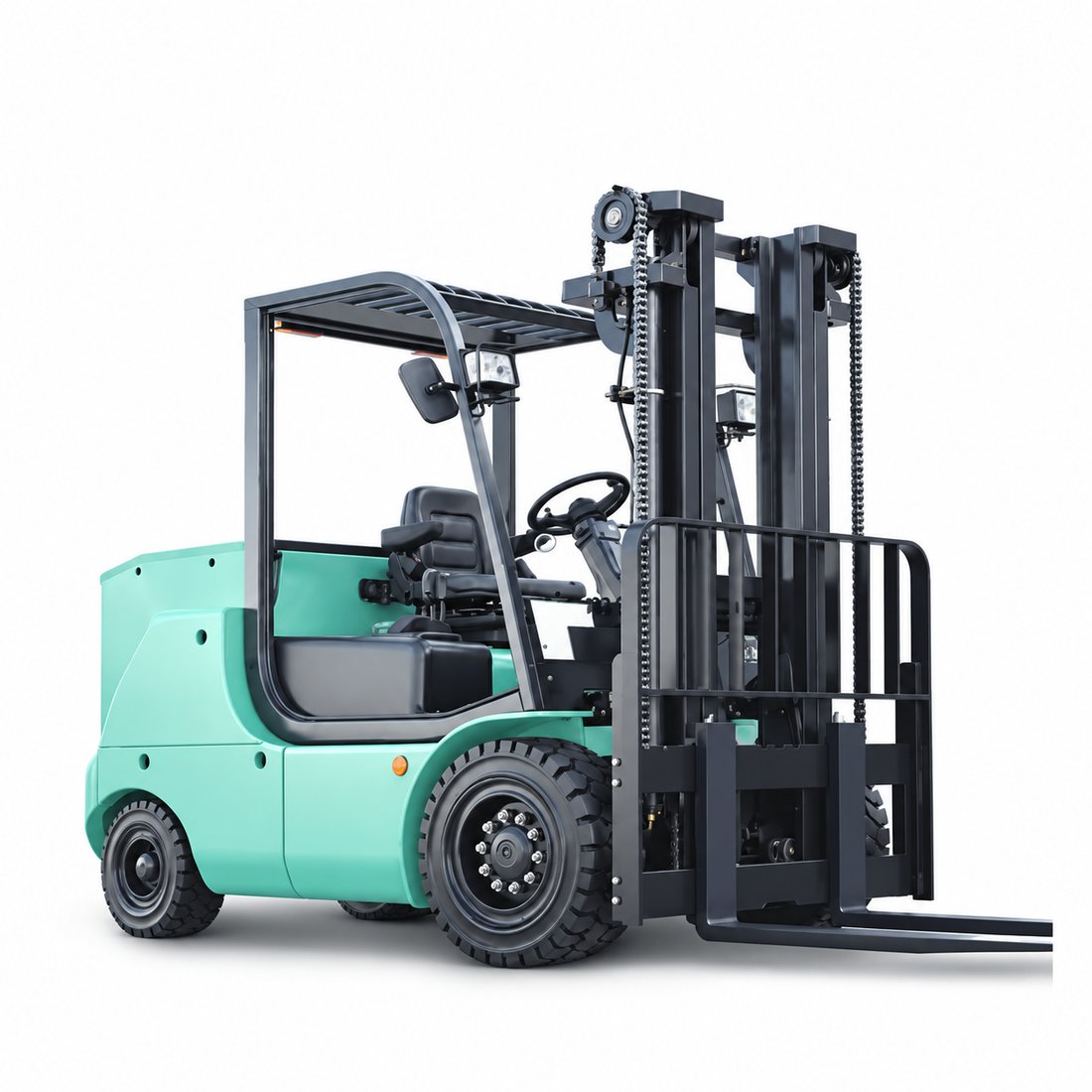 Construction 2 Ton Gasoline Forklift Truck