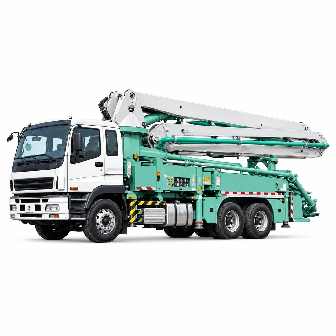 Construction 23-63m Truck-mounted Concrete Boom Pump Truck