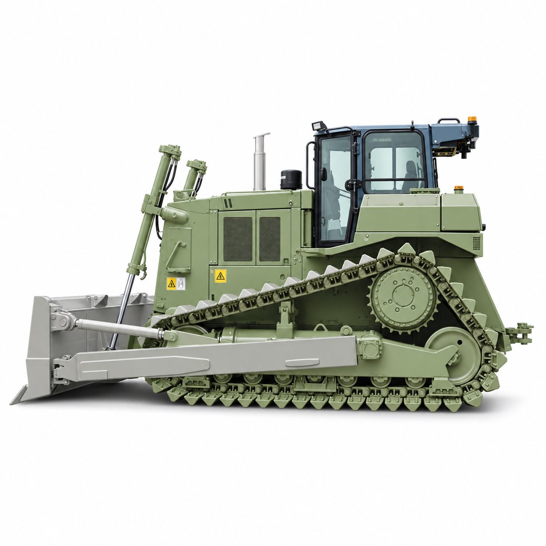 Construction 230HP Elevated Sprocket Swamp Bulldozers
