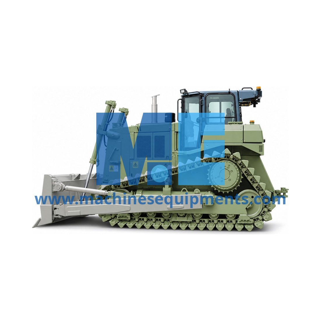 Construction 230HP Elevated Sprocket Swamp Bulldozers — Construction Machinery