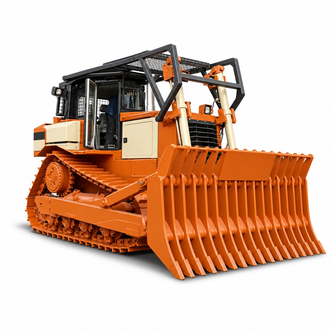 Construction 230HP Hydrostatic High Drive Elevated Sprocket Crawler Bulldozer