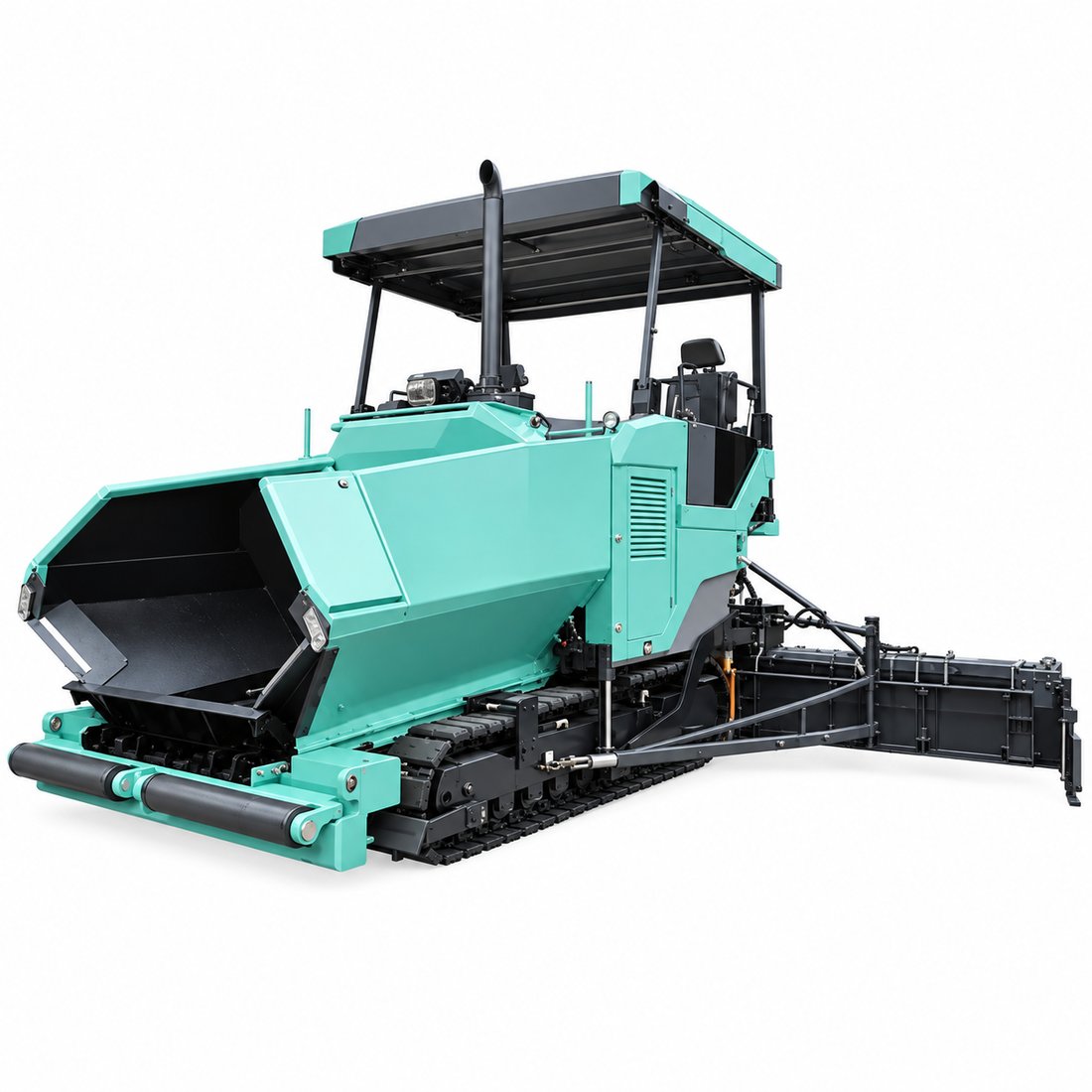 Construction 2.8-4.5m Paving Width Mechanical Driven Wheeled Asphalt Paver