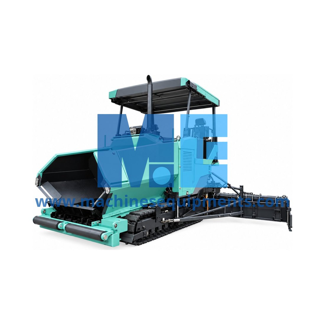 Construction 2.8-4.5m Paving Width Mechanical Driven Wheeled Asphalt Paver — Construction Machinery