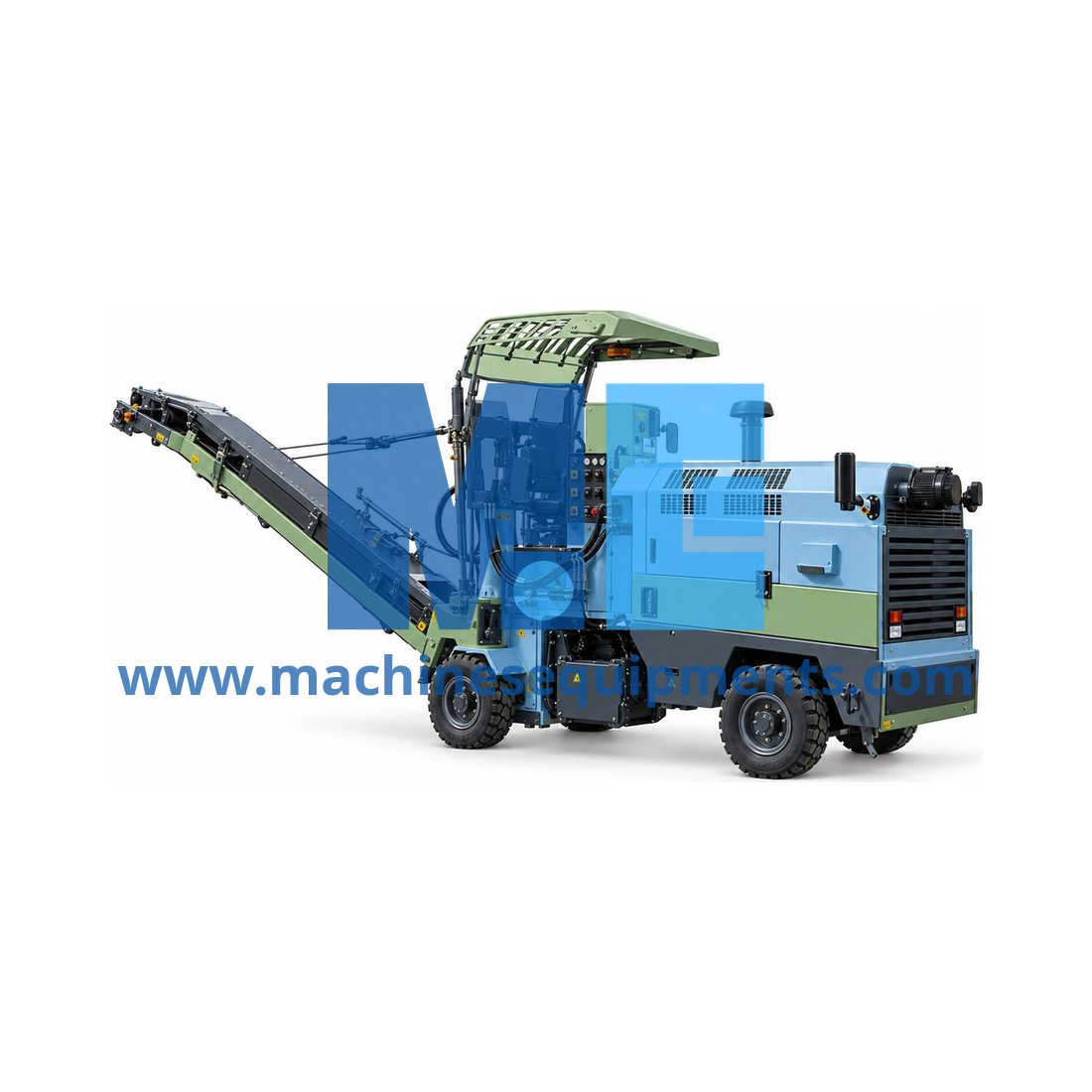 Construction 350-1320mm Milling Width Wheel Type Cold Milling Machine — Construction Machinery