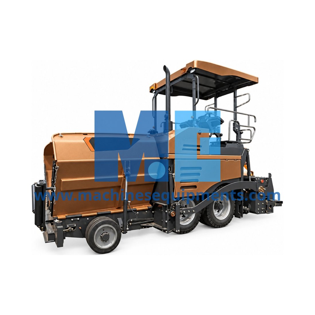 Construction 4.5m Wheeled Asphalt Pavers — Construction Machinery
