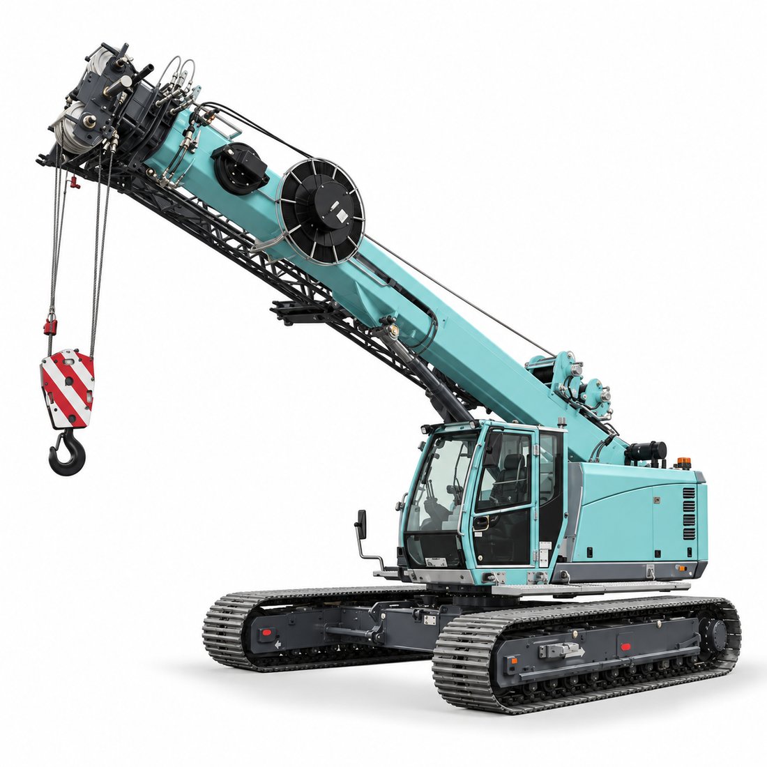 Construction 5, 16, 26, 35, 55, 75 Ton Telescopic Crawler Crane