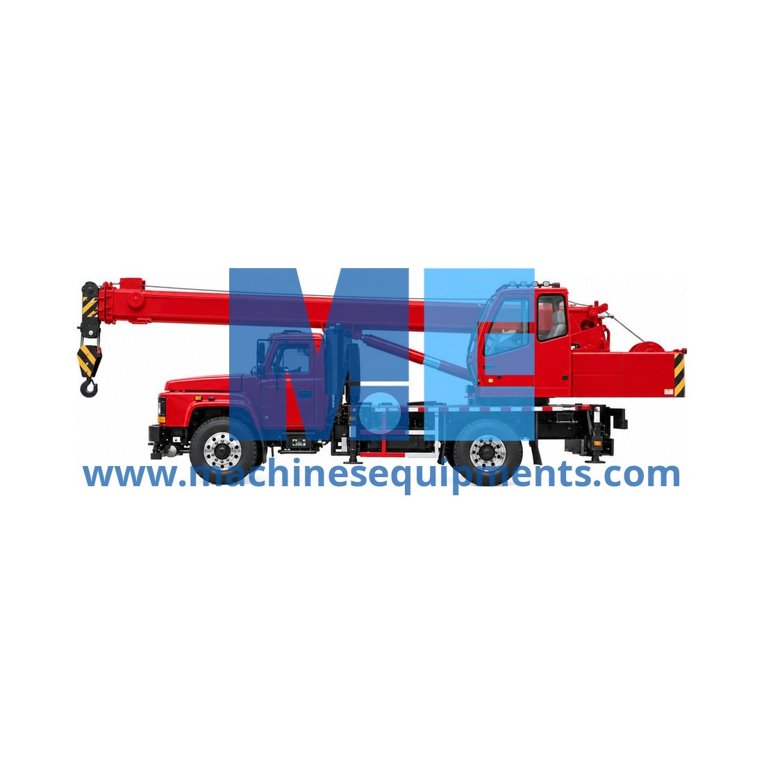 Construction 55 Ton Truck Crane Tier-3 — Construction Machinery