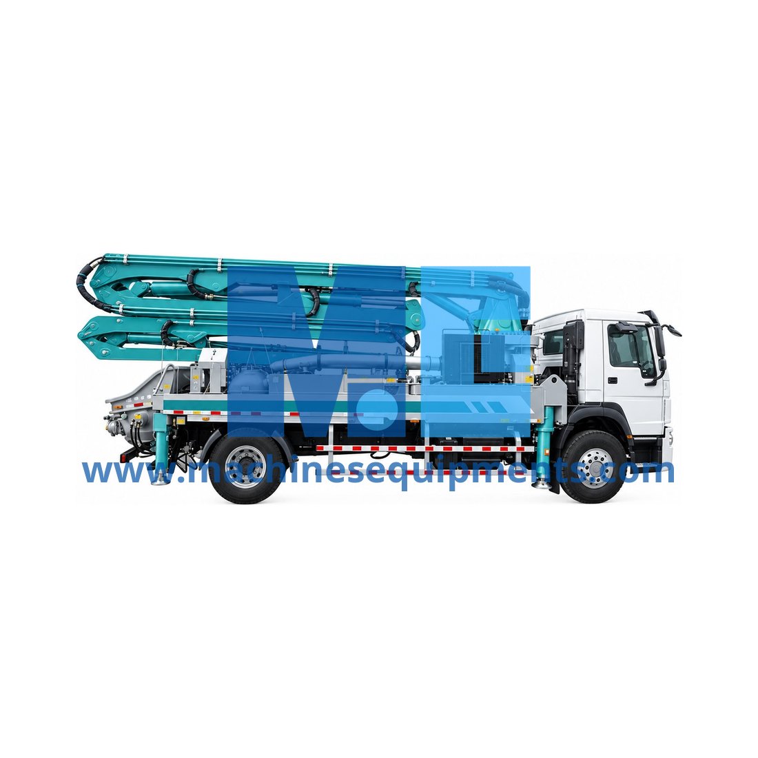 Construction 55m Concrete Pump Trucks — Construction Machinery