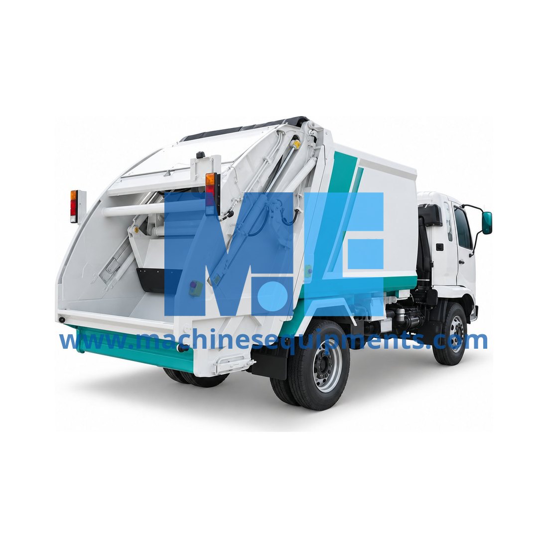 Construction 5m3 Garbage Compactor Trucks — Construction Machinery