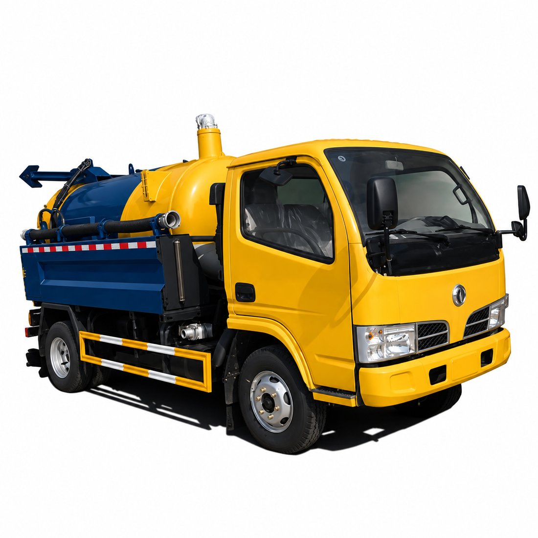 Construction 6000L Sewage Vacuum Suction Trucks