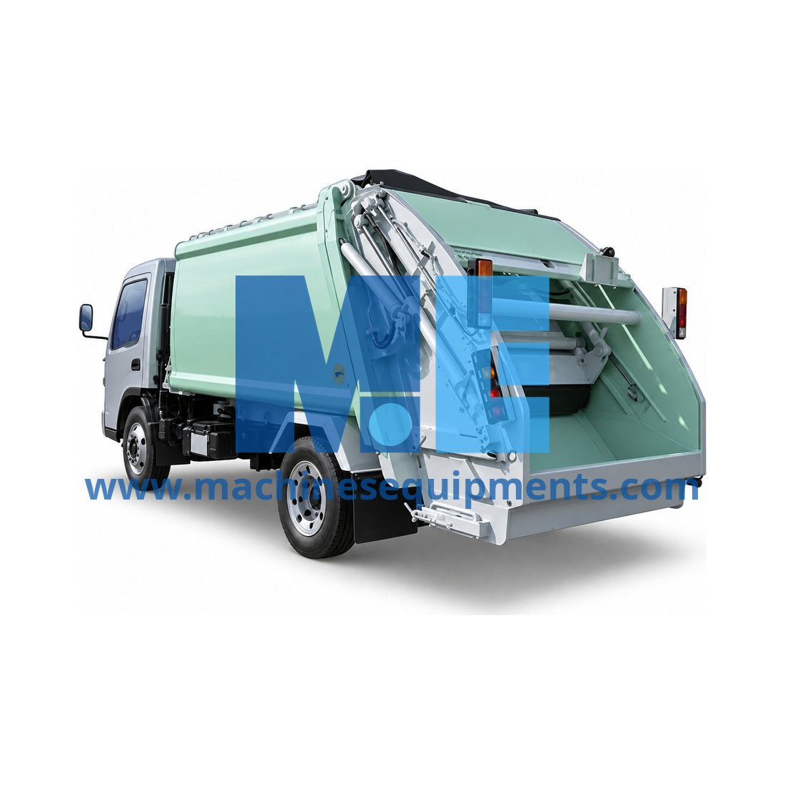 Construction 7m3 Garbage Compactor Trucks — Construction Machinery