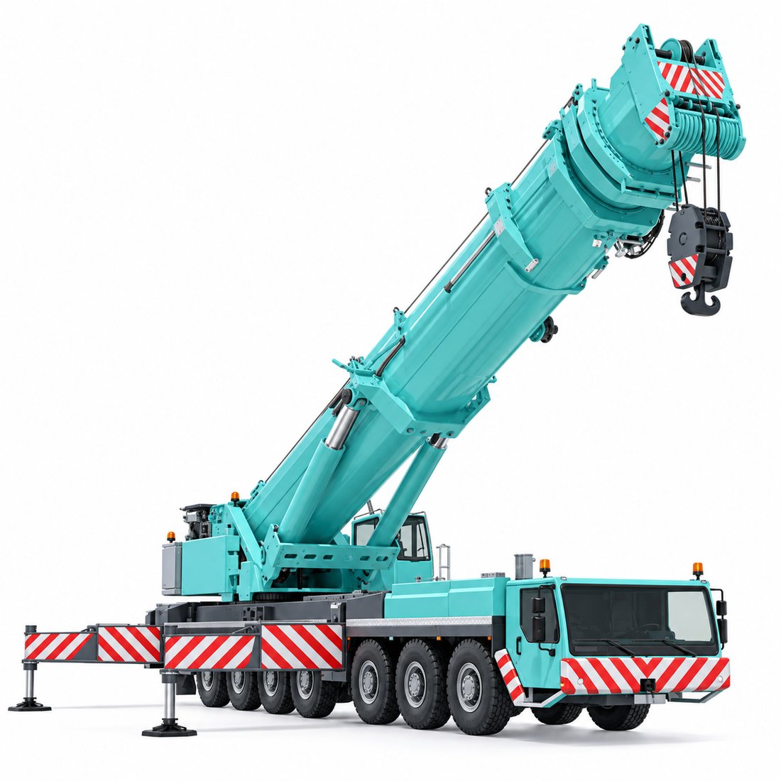 Construction 8 Ton Truck Crane Tier-4 Tier-5