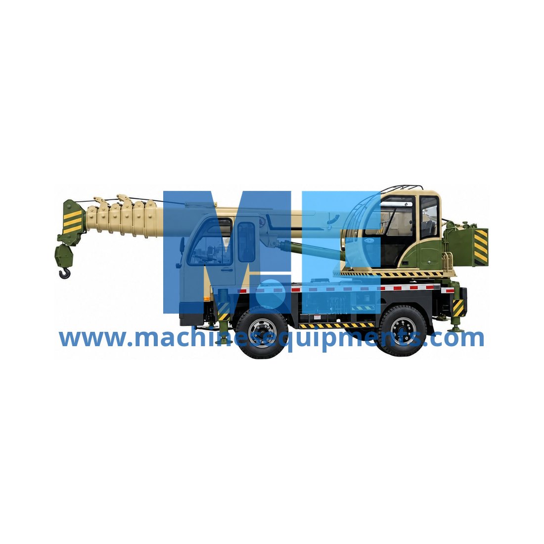 Construction 8 Ton Truck Cranes — Construction Machinery