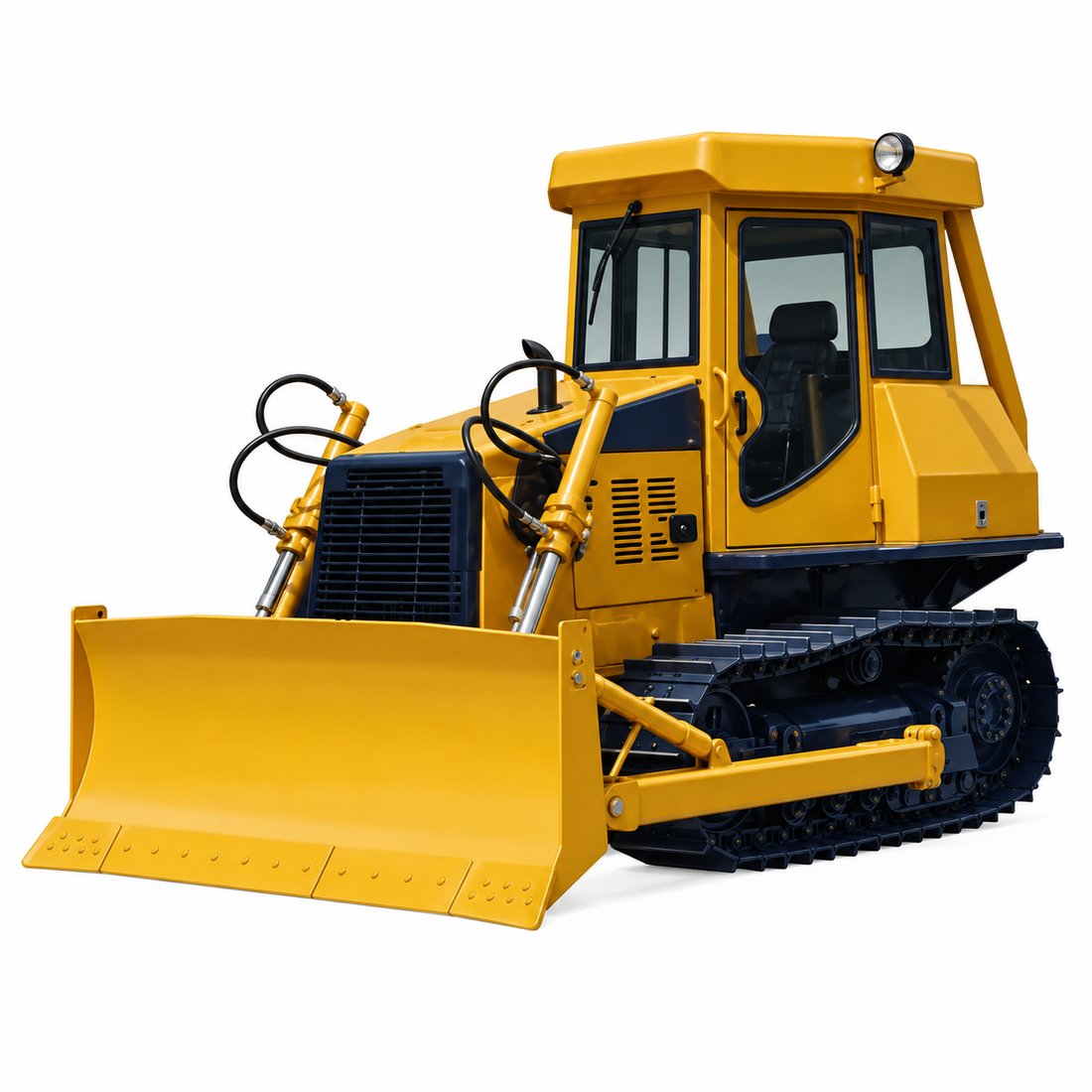 Construction 80HP Crawler Bulldozers