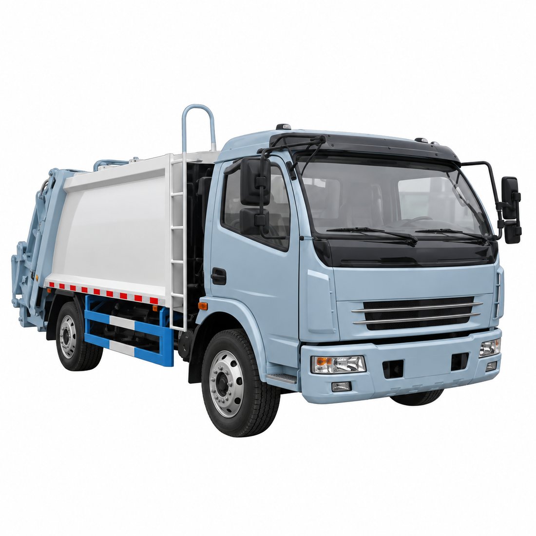 Construction 8m3 Garbage Compactor Trucks