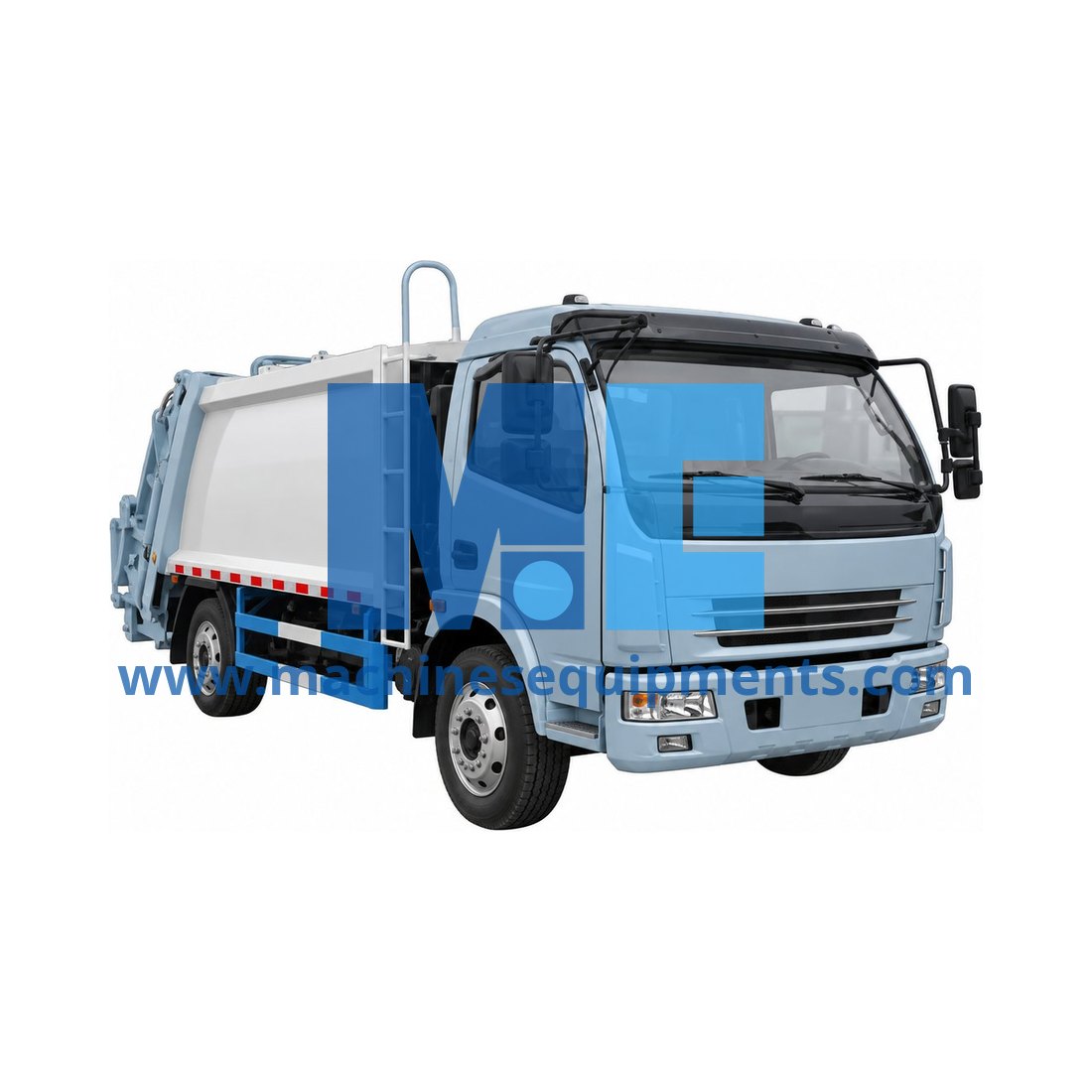 Construction 8m3 Garbage Compactor Trucks — Construction Machinery