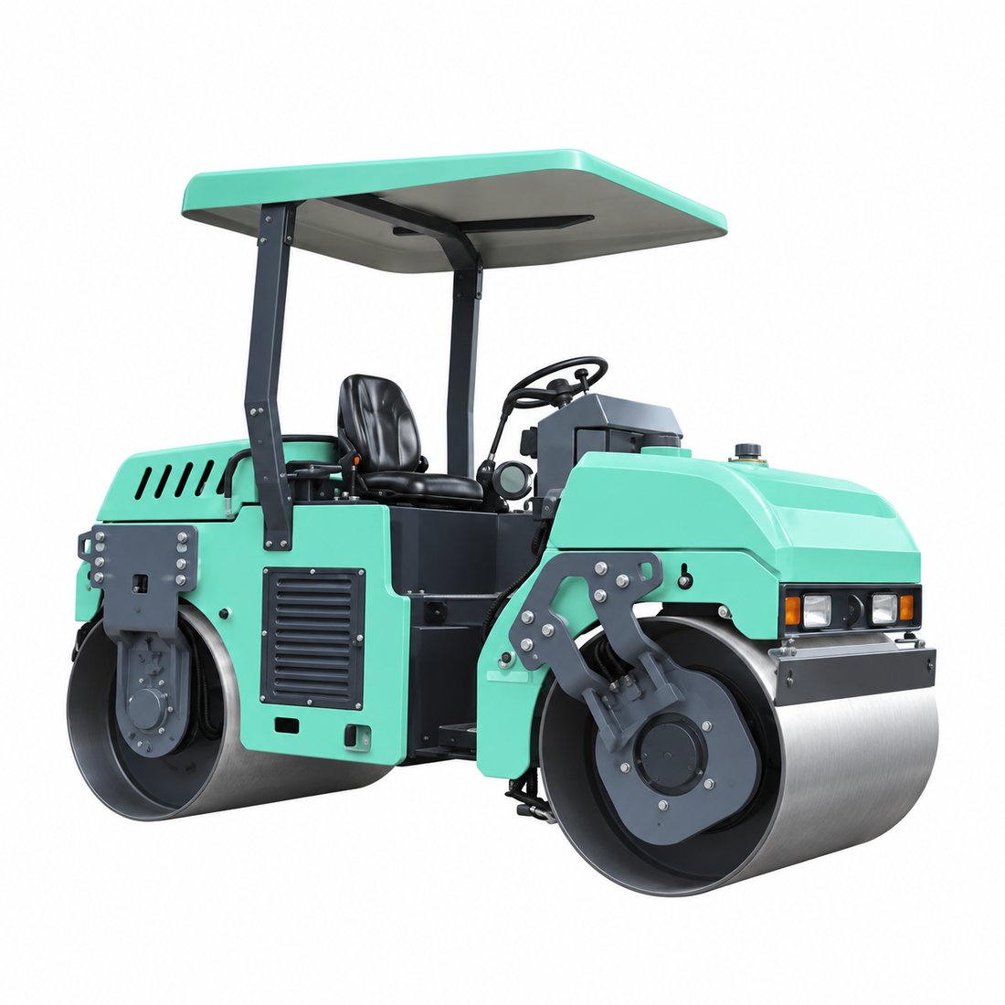 Construction Double Drum Static Road Rollers