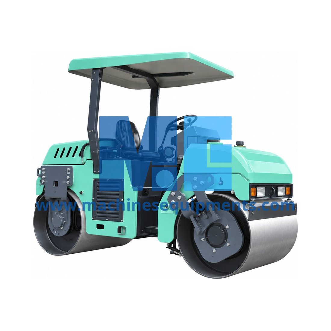 Construction Double Drum Static Road Rollers — Construction Machinery