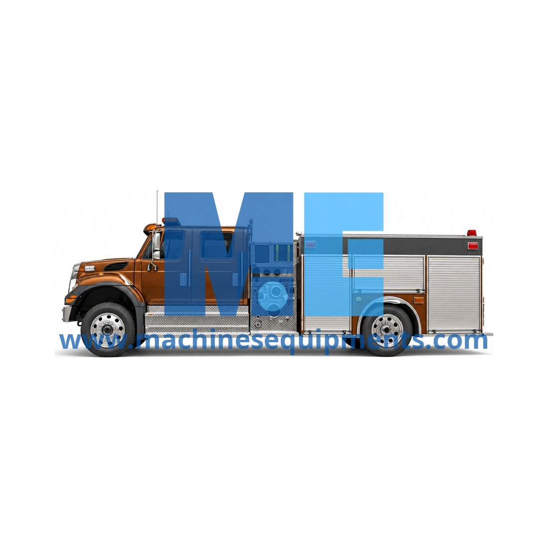 Construction Fire Truck Rescue — Construction Machinery