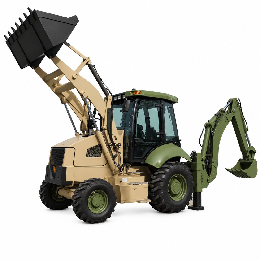 Construction Side Shift Backhoe Loaders