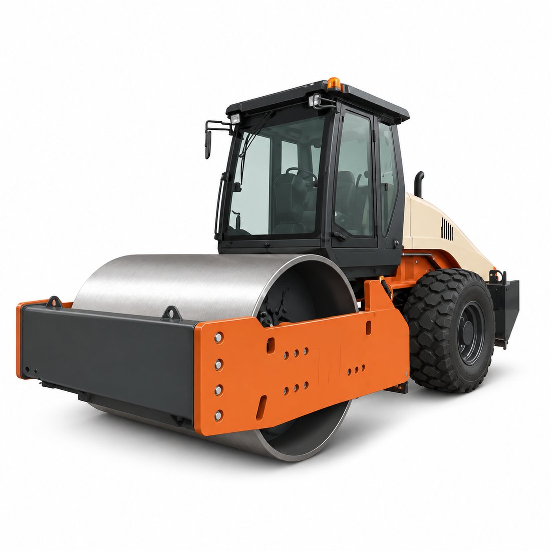 Construction Single Drum Hydraulic Rear Driven 20 Ton Vibratory Road Roller
